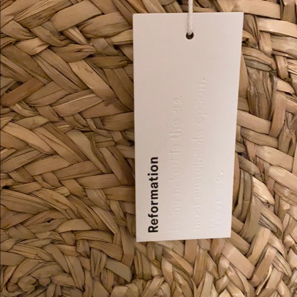 Reformation circle straw tote - Picture 3 of 5